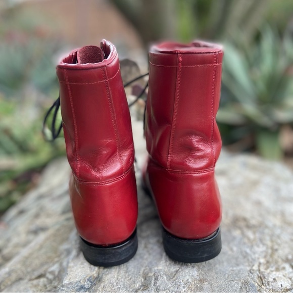 TONY LAMA Vintage Lace Up Tasseled Ropers - Picture 5 of 14